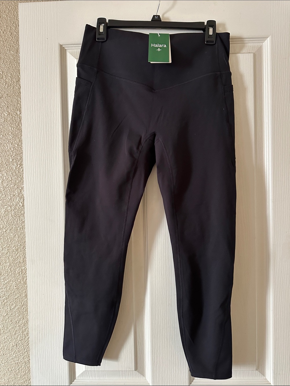 HALARA Black Softlyzero Plush Thermal leggings